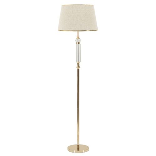 Lampadaire Mf212, Métal, Or, 45x45x165 Cm