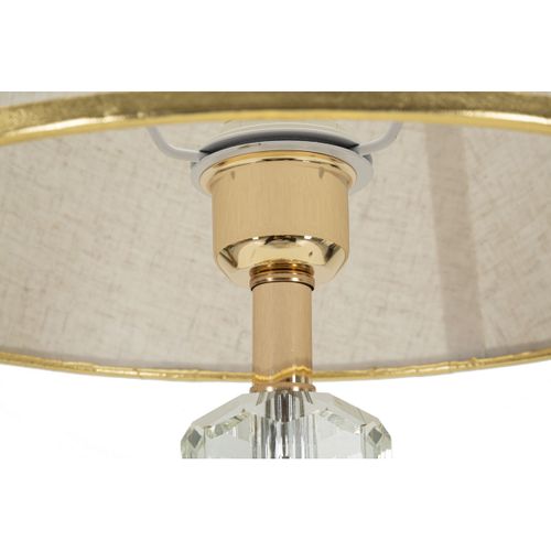 Lampe à Poser Mf154, Métal, Or, 30x30x52,5 Cm