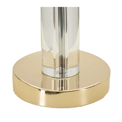 Lampe à Poser Mf154, Métal, Or, 30x30x52,5 Cm