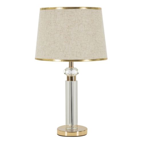 Lampe à Poser Mf154, Métal, Or, 30x30x52,5 Cm