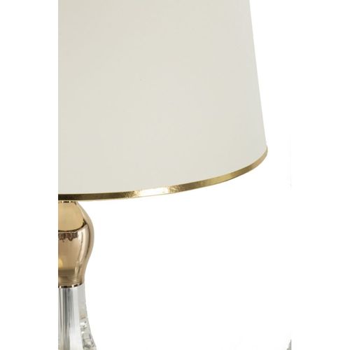 Lampadaire Mf209, Métal, Or, 45x45x165 Cm
