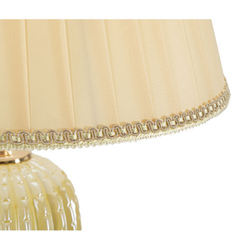 Lampadaire Mf181, Métal, Beige, 40x40x160 Cm