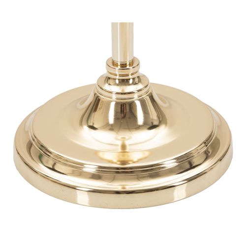 Lampadaire Mf181, Métal, Beige, 40x40x160 Cm