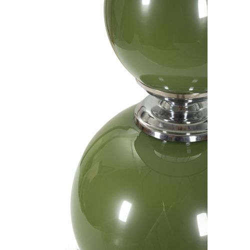 Lampe à Poser Mf177, Métal, Vert, 38x38x65 Cm