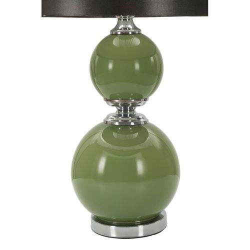 Lampe à Poser Mf177, Métal, Vert, 38x38x65 Cm