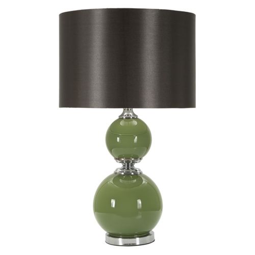 Lampe à Poser Mf177, Métal, Vert, 38x38x65 Cm