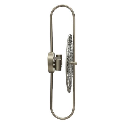 Applique Mf66, Métal, Argent, 28x15x54 Cm