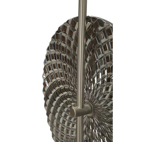 Applique Mf66, Métal, Argent, 28x15x54 Cm