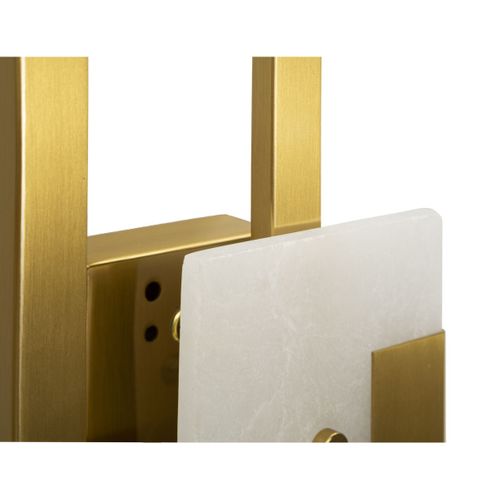 Applique Mf65, Métal, Or, 15x8x33 Cm