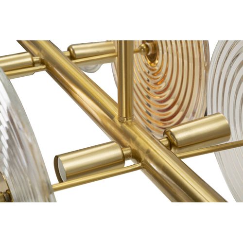 Suspension Mf85, Métal, Or, 116x27x79 Cm