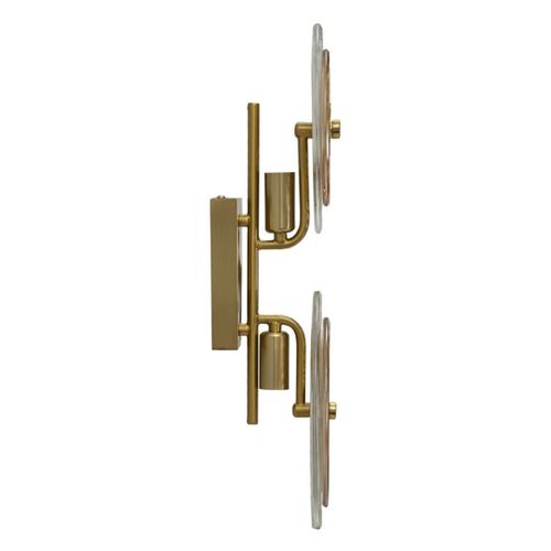 Applique Mf60, Métal, Or, 25x10x52 Cm