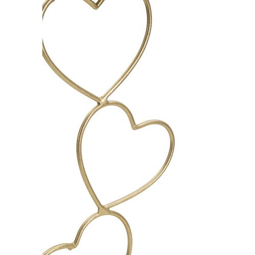 Bougeoir Mf345, Marbre, Or, 14,5x10x32,5 Cm