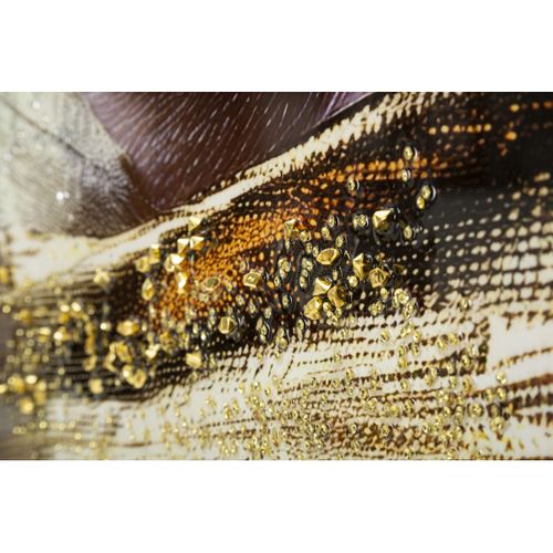 Impression Sur Toile Visage, Tissu, Multicouleur, 102x52x4 Cm