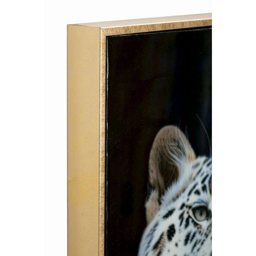 Impression Sur Toile Visage 2, Tissu, Multicouleur, 102x52x4 Cm