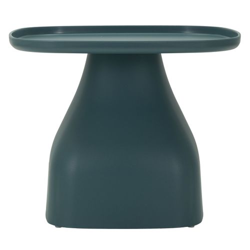 Table D'appoint Mf706, Plastique, Bleu, 38x48x48 Cm