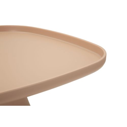 Table D'appoint Mf709, Plastique, Rose, 50x48x48 Cm