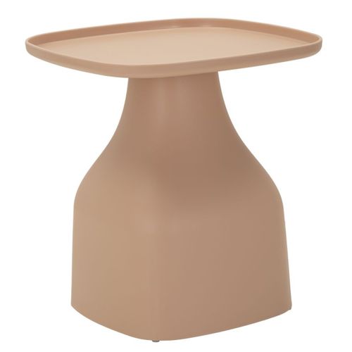 Table D'appoint Mf709, Plastique, Rose, 50x48x48 Cm