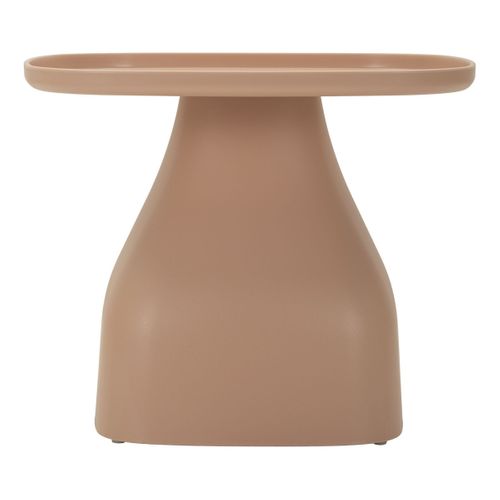 Table D'appoint Mf710, Plastique, Rose, 38x48x48 Cm