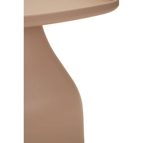 Table D'appoint Mf710, Plastique, Rose, 38x48x48 Cm
