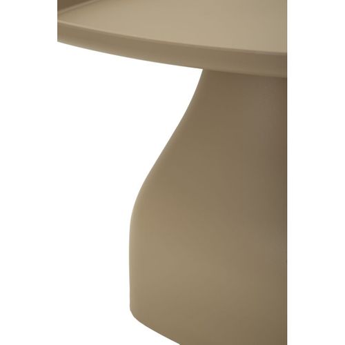 Table D'appoint Mf712, Plastique, Gris, 38x48x48 Cm