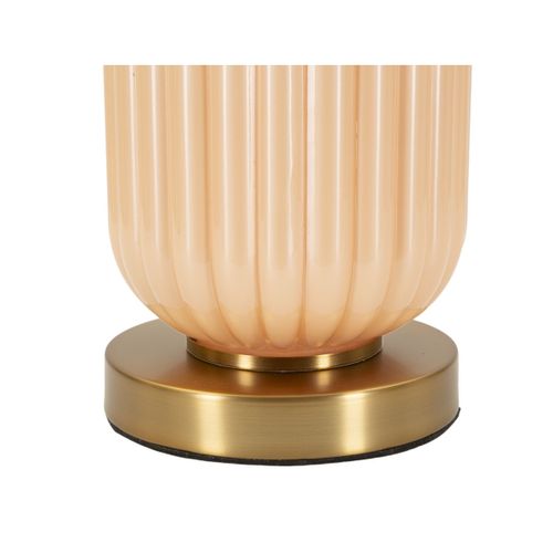 Lampe à Poser Mf731, Verre, Blanc, 64x35,5x35,5 Cm