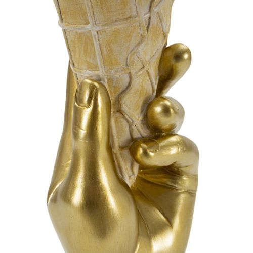 Sculpture Glace 1, Polyrésine, Multicouleur, 12,5x11x31 Cm