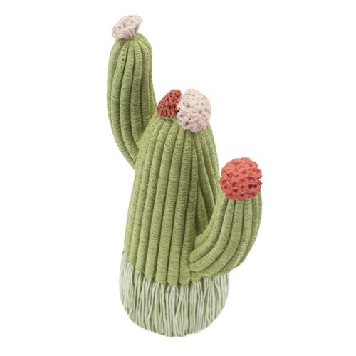 Sculpture Cactus 2, Polyrésine, Multicouleur, 10,5x6,5x20,5 Cm