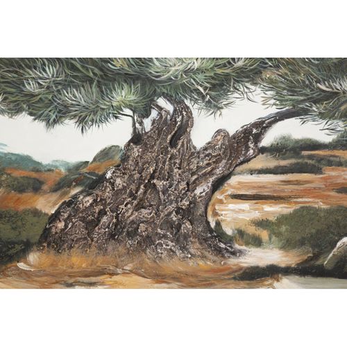 Impression Sur Toile Arbre 1, Bois, Multicouleur, 120x3,8x80 Cm