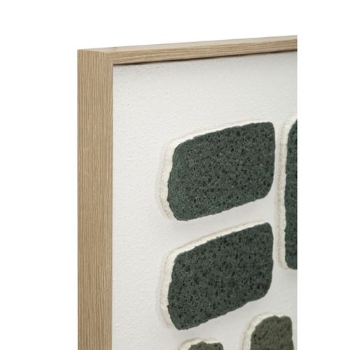 Impression Sur Toile Avec Cadre Mf784, Bois, Multicouleur, 60x2,9x80 Cm