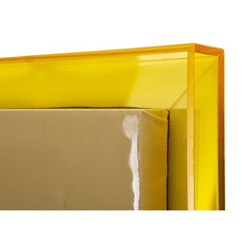 Impression Sur Toile Avec Cadre Psychédélique, Bois, Multicouleur, 60x3,3x80 Cm