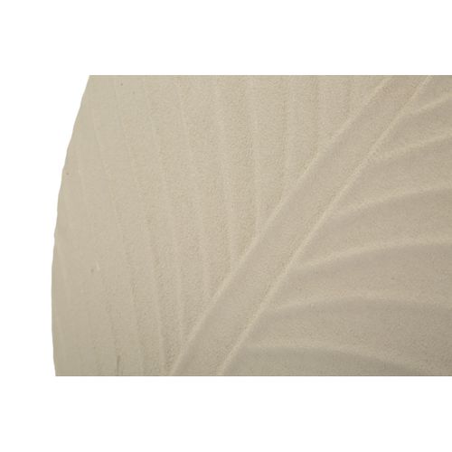 Vase Décoratif Mf833, Métal, Beige, 41,5x14x41,5 Cm