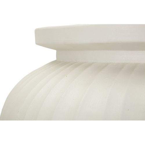 Vase Décoratif Mf810, Polyrésine, Beige, 48x48x38 Cm