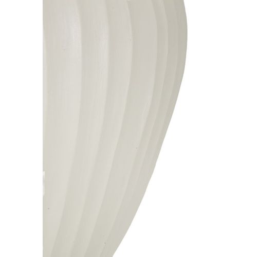 Vase Décoratif Mf810, Polyrésine, Beige, 48x48x38 Cm