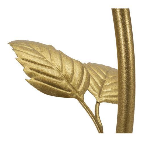 Table D'appoint Mf802, Métal, Or, 54x54x69,5 Cm