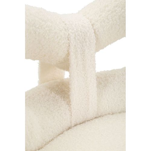 Chaise Noeud, Mdf, Blanc, 40x40x67 Cm