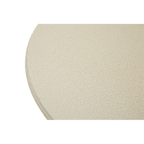 Table D'appoint Mf800, Métal, Beige, 45x45x58 Cm