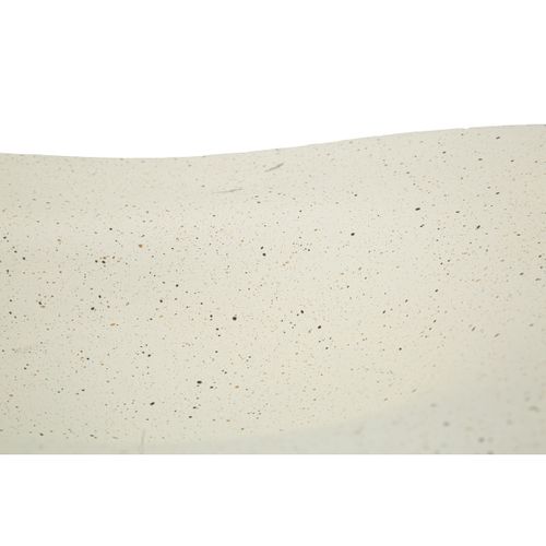 Plateau Mf859, Polyrésine, Beige, 41x12x41 Cm