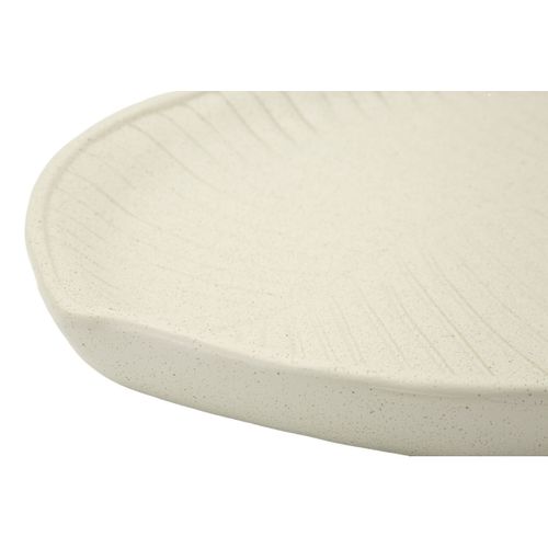 Plateau Mf861, Polyrésine, Beige, 33x4x29 Cm