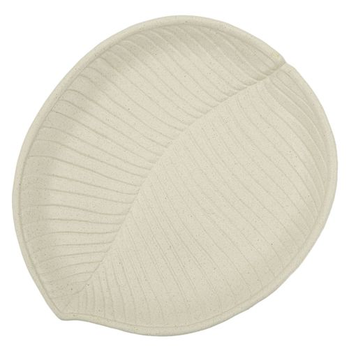 Plateau Mf861, Polyrésine, Beige, 33x4x29 Cm