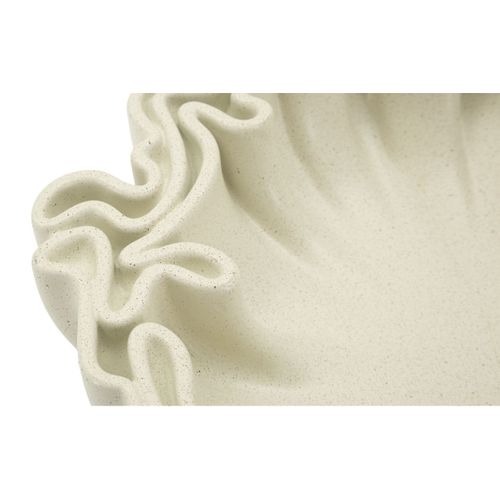 Plateau Mf860, Polyrésine, Beige, 30,5x29x7,5 Cm