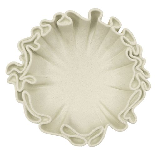 Plateau Mf860, Polyrésine, Beige, 30,5x29x7,5 Cm