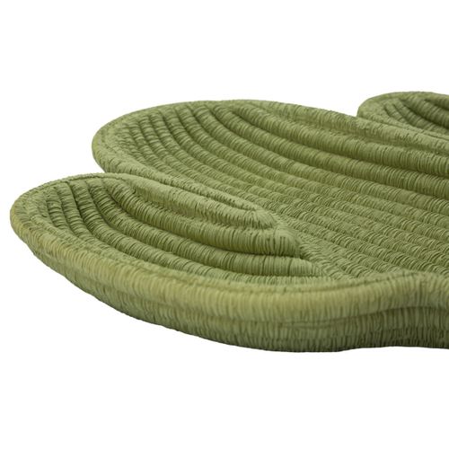 Plateau Cactus, Polyrésine, Vert, 34x3x20 Cm