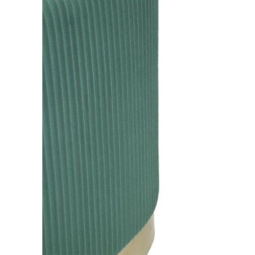 Banc Avec Rangement Mf876, Polyester, Vert, 80x37x42 Cm