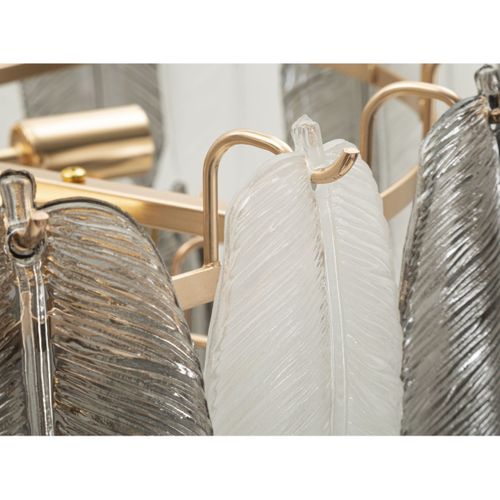 Suspension Mf899, Verre, Gris, 60x60x40 Cm