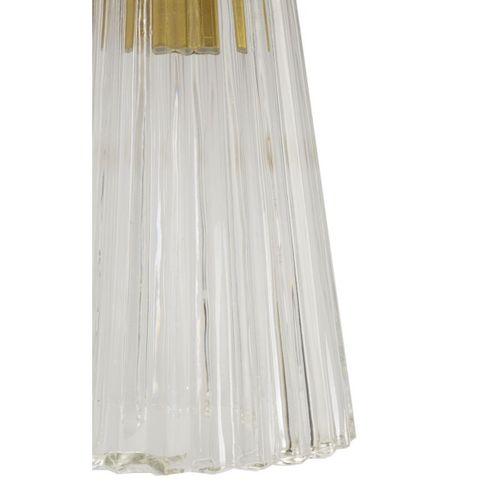 Applique Mf908, Verre, Or, 11x16x40 Cm