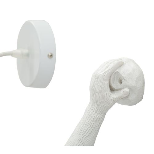 Applique Singe 3, Polyester, Blanc, 32x32x64 Cm