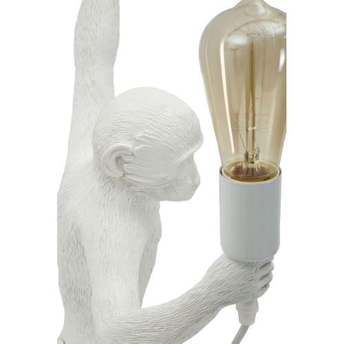 Applique Singe 3, Polyester, Blanc, 32x32x64 Cm