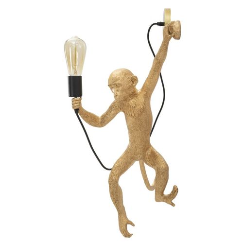 Applique Singe 5, Polyester, Or, 32x32x64 Cm