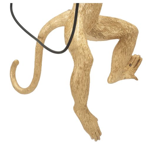 Applique Singe 5, Polyester, Or, 32x32x64 Cm