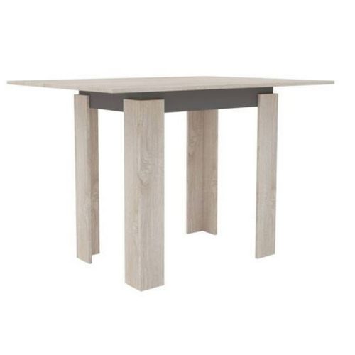 Table à Manger Star, Panneau D'aggloméré, Marron, 90x60x77 Cm